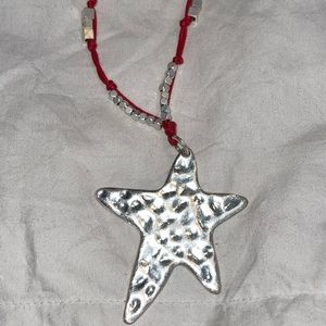 Plunder - Silver Star Necklace